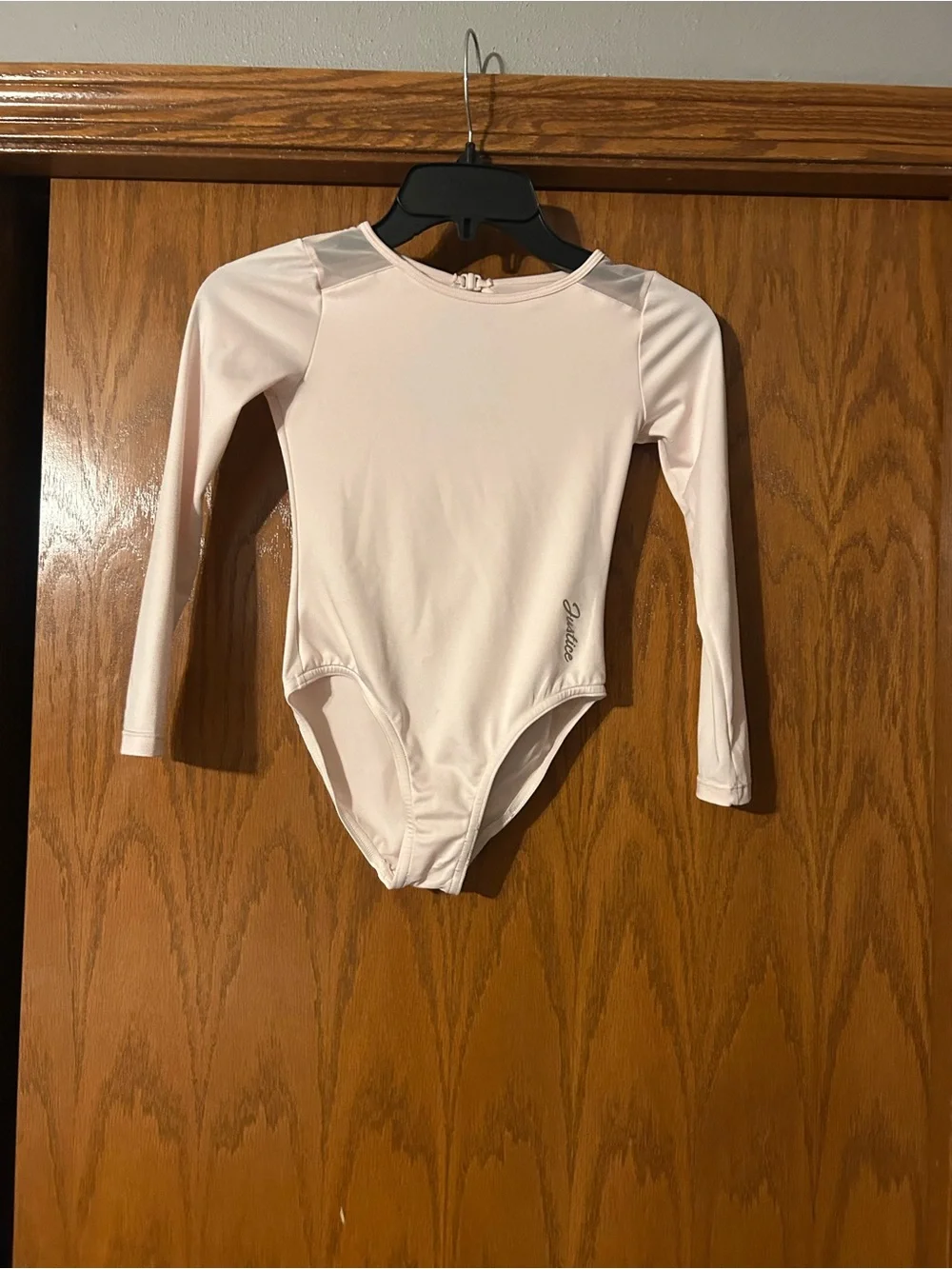 Justice Pink Long Sleeve One-Piece